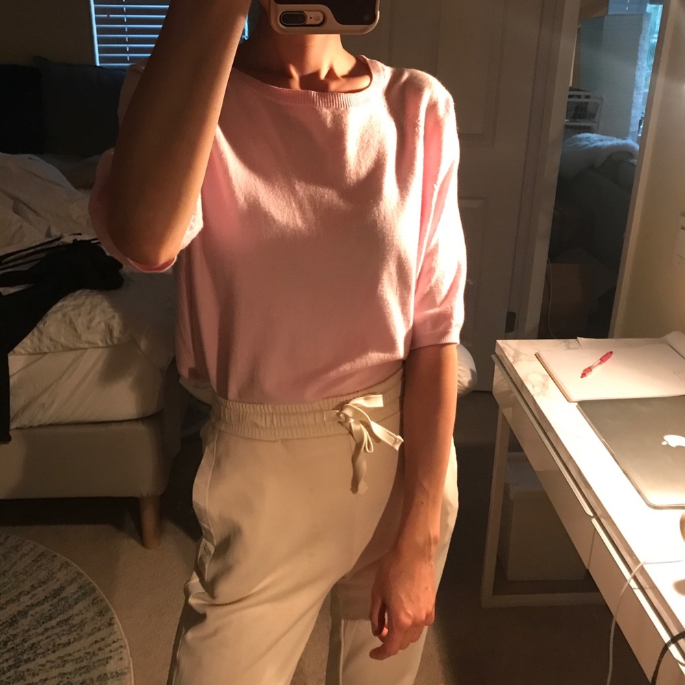 Zara pink knit